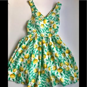 Elle Lemon Dress